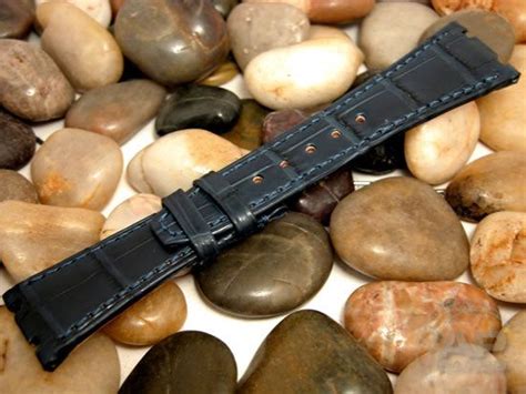 audemars piguet replacement straps|audemars piguet crocodile strap.